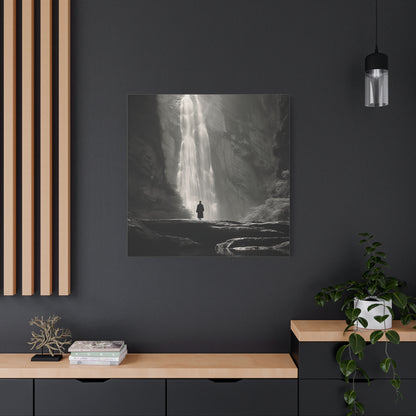 The Silent Fall Canvas Print