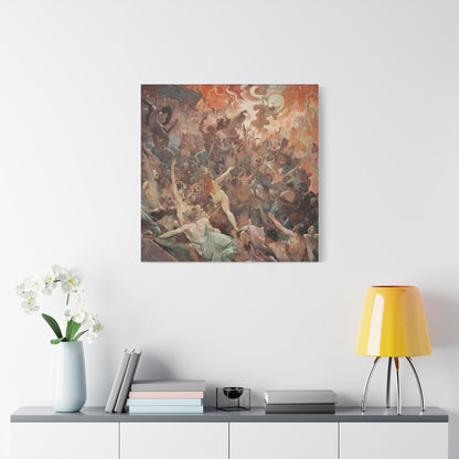 The Balance Unraveled Canvas Print