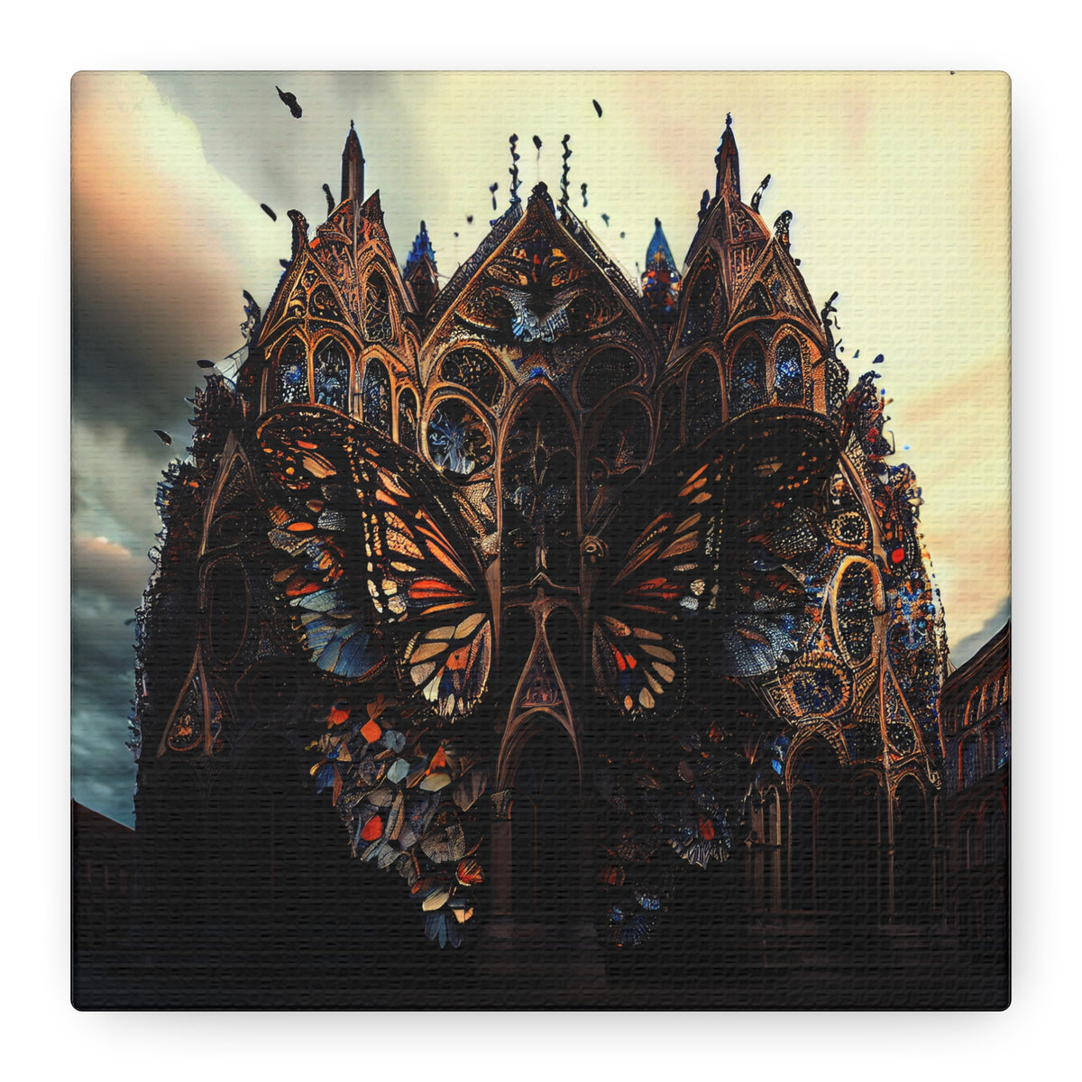 Monarch's Lamentation Canvas Print