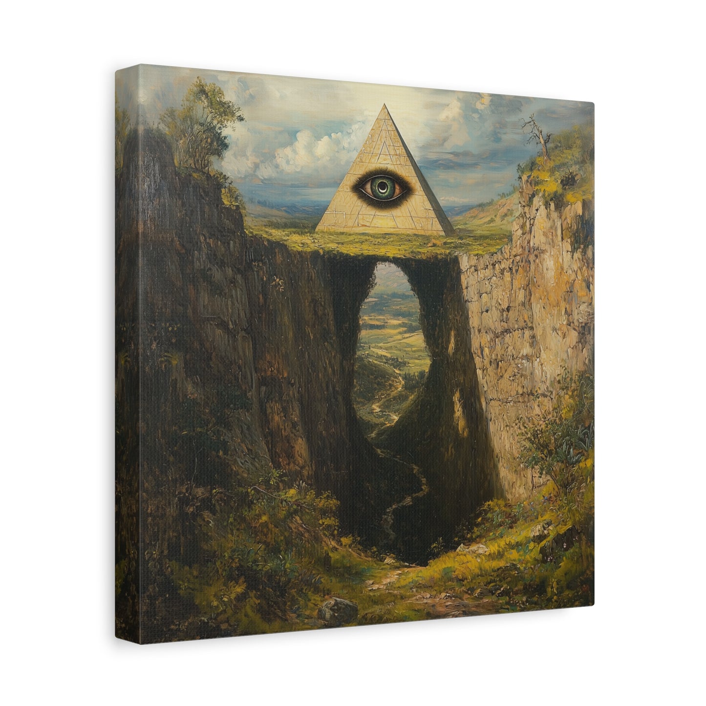 The Ancient Watcher Canvas Print