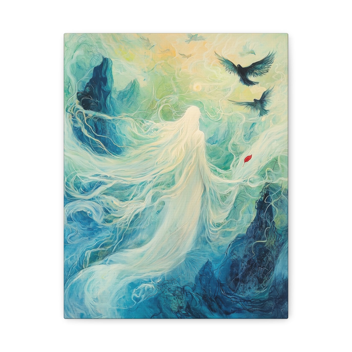 The Whispering Veil Canvas Print