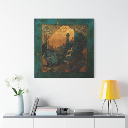 Silent Watchers Canvas Print