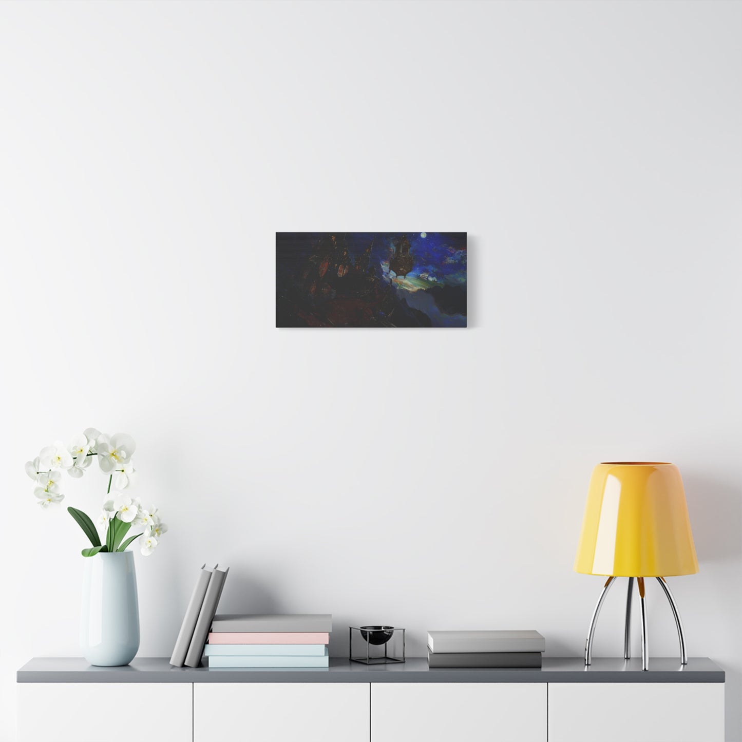 Shadowed Aegis Canvas Print