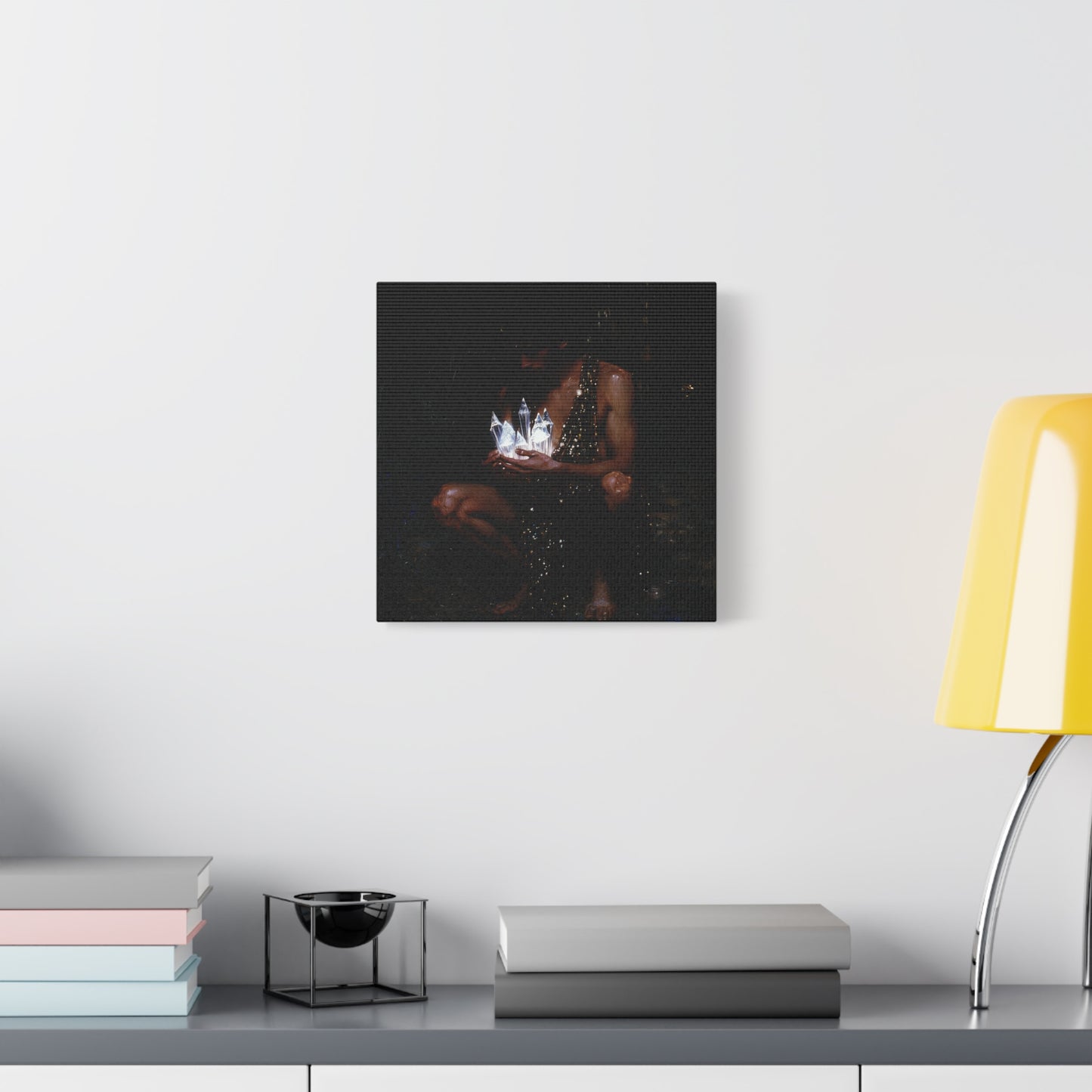 The Crystal Guardian Canvas Print