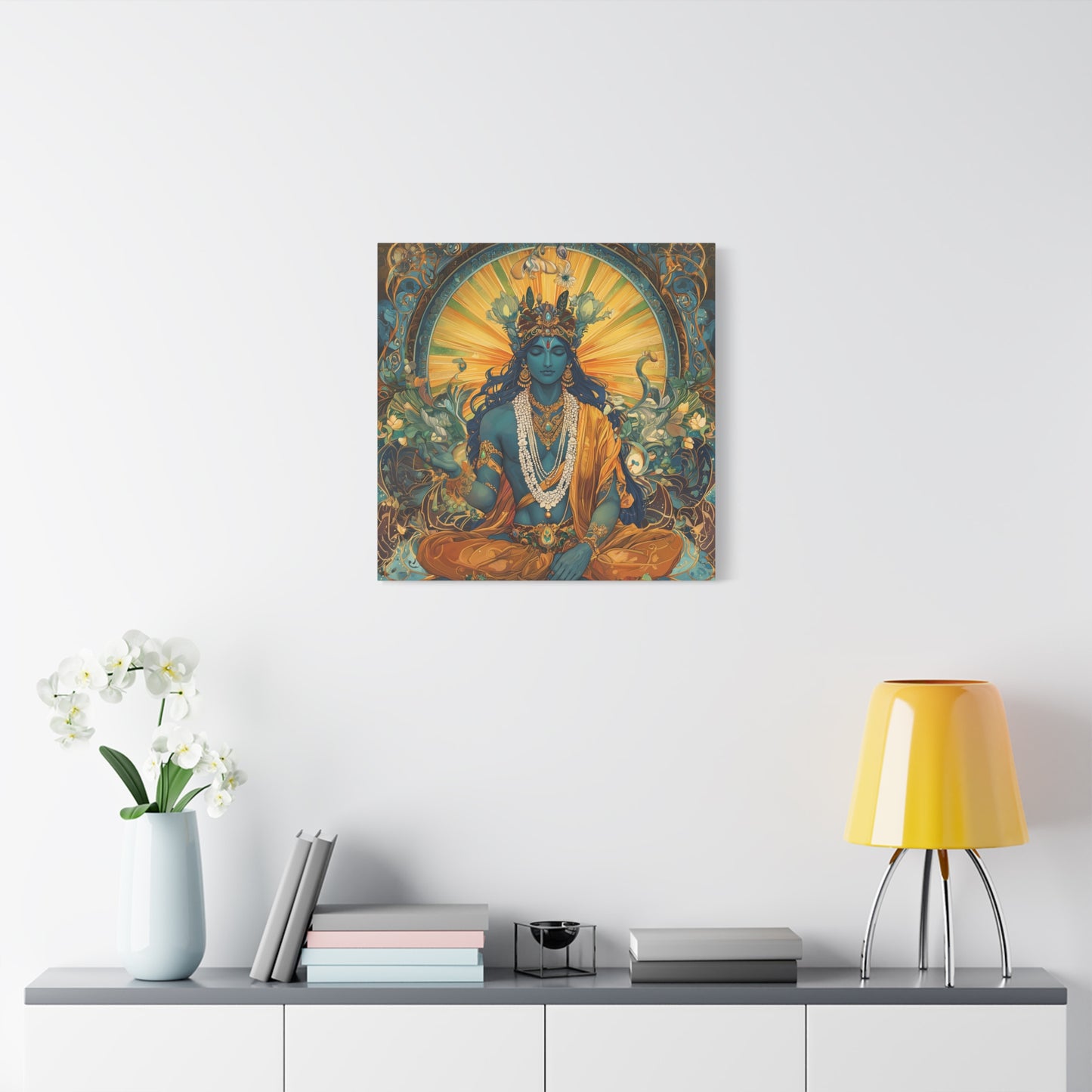 Sunlit Silence Canvas Print