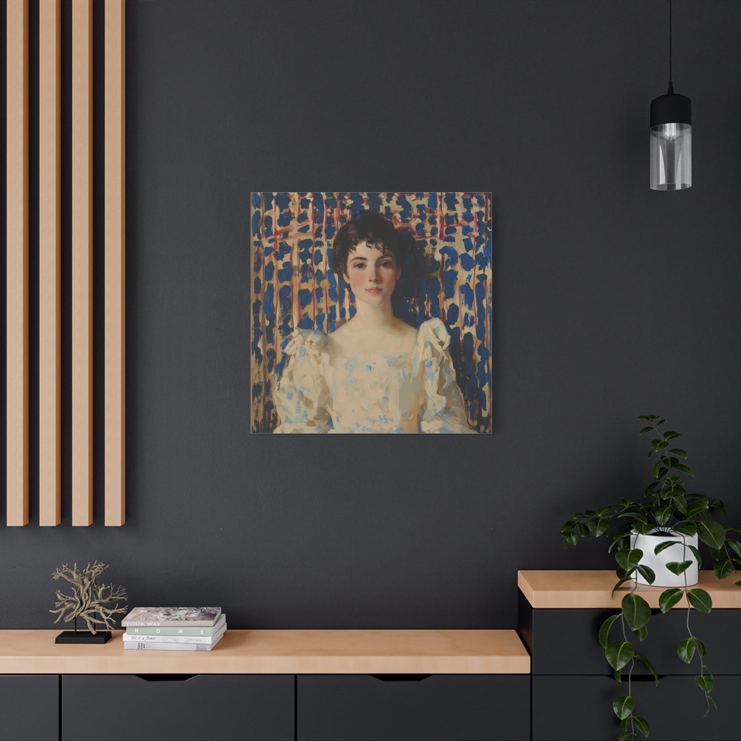 The Dreaming Veil Canvas Print