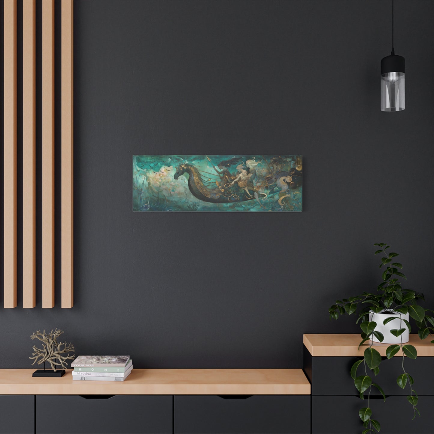 Elves of the Sea Canvas Print