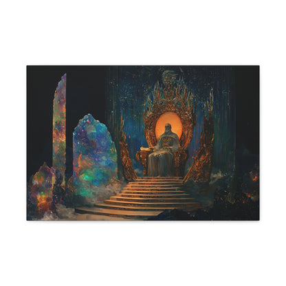 The Cosmic Monarch Canvas Print