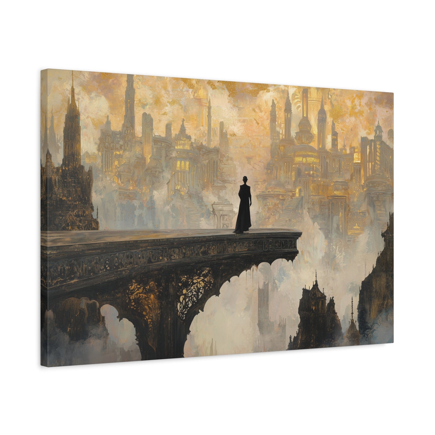 The Golden City Canvas Print