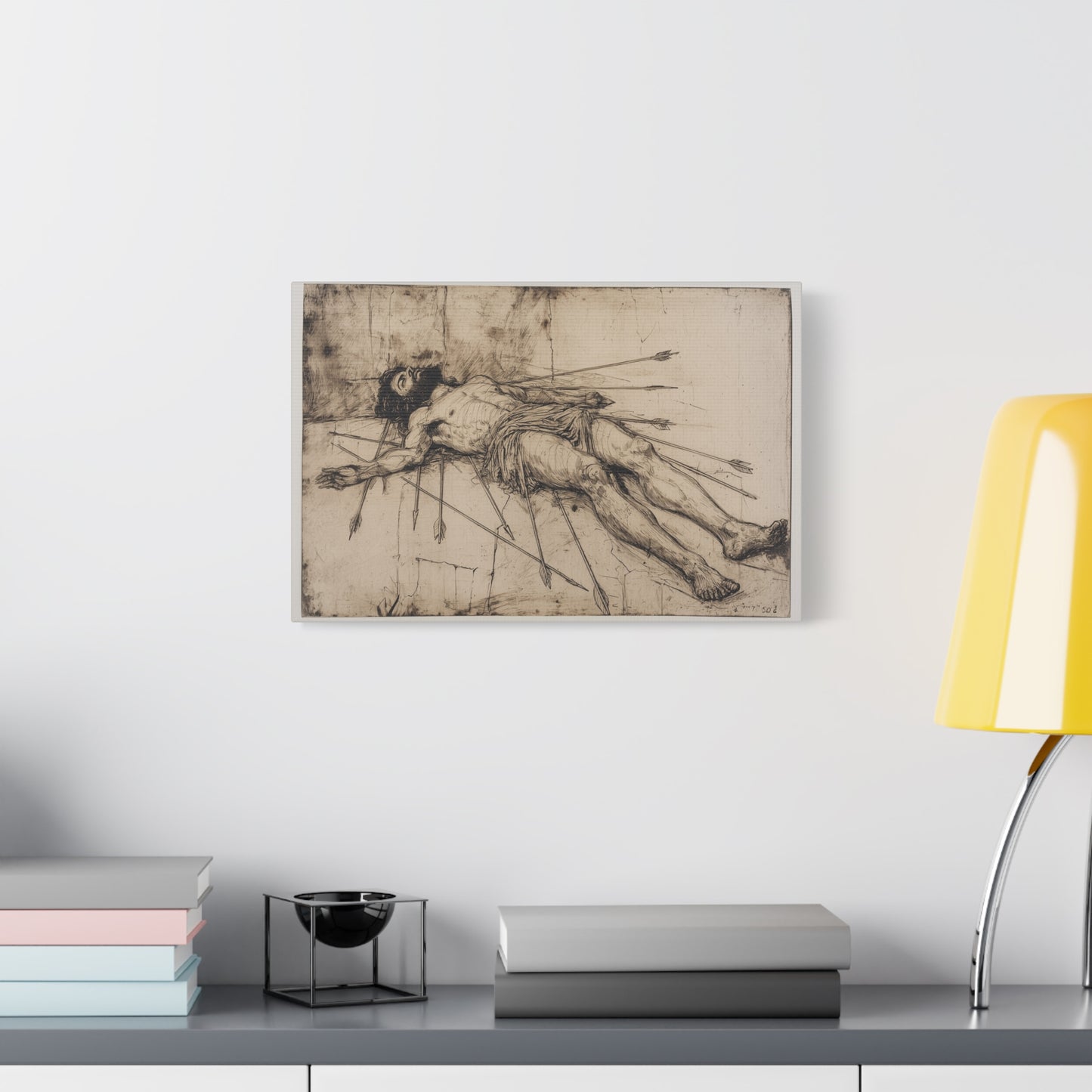 Fallen Warrior Canvas Print