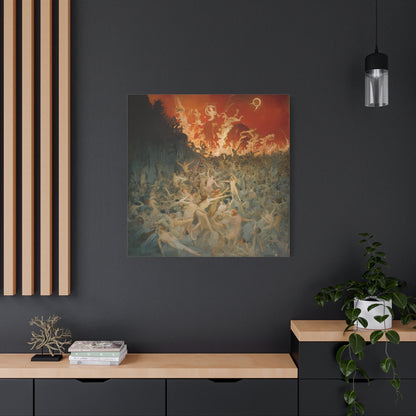 Wrath's Embrace Canvas Print