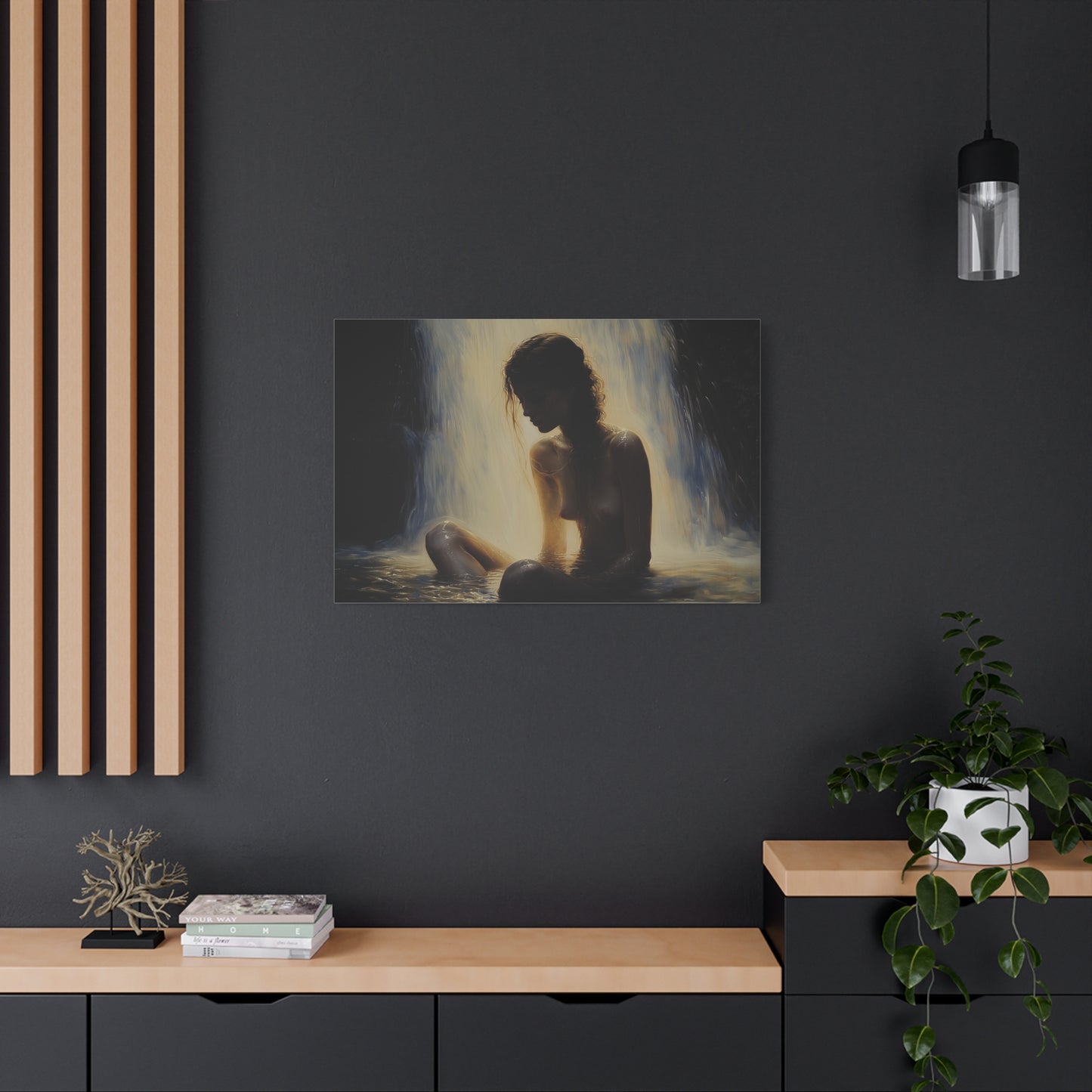 Naiad's Embrace Canvas Print