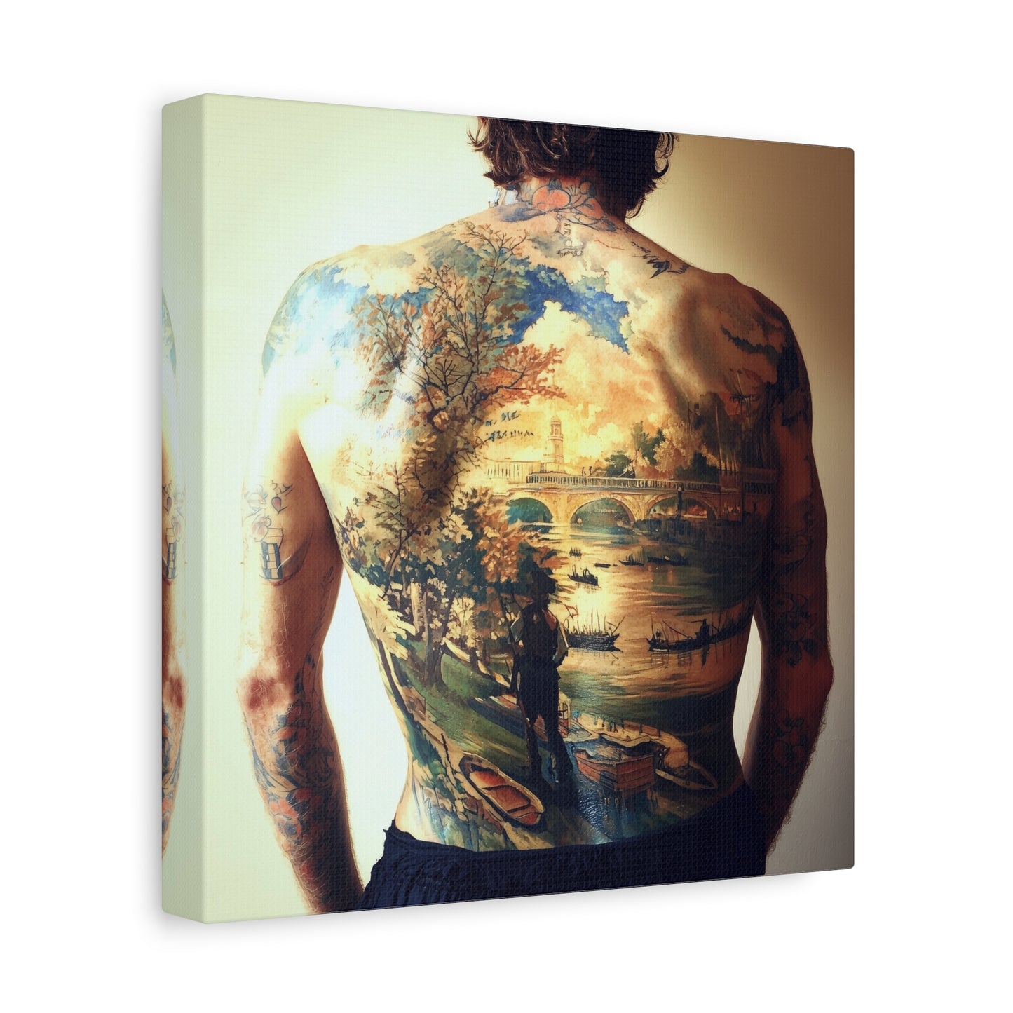 Inked Reverie Canvas Print