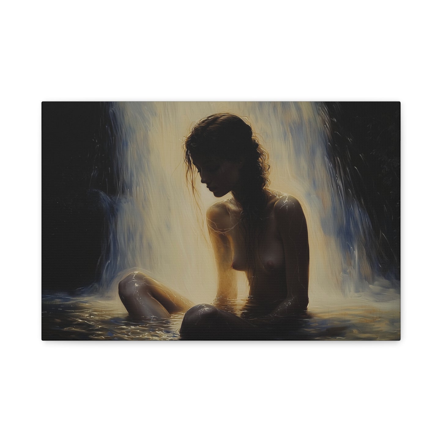 Waterfall Tranquility Canvas Print