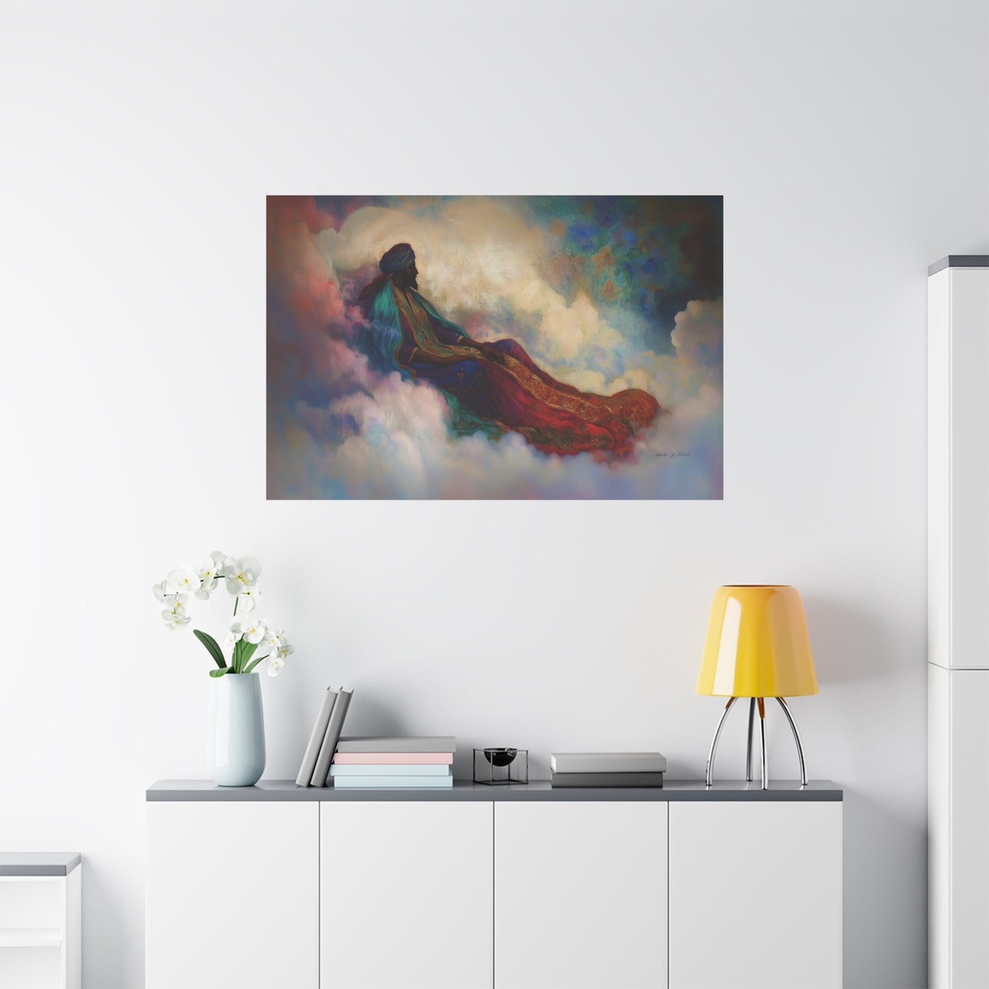 The Serene Wanderer Canvas Print