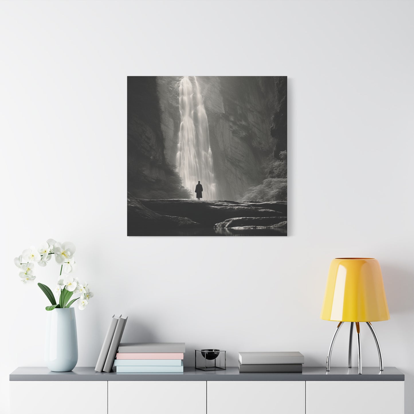 The Silent Fall Canvas Print