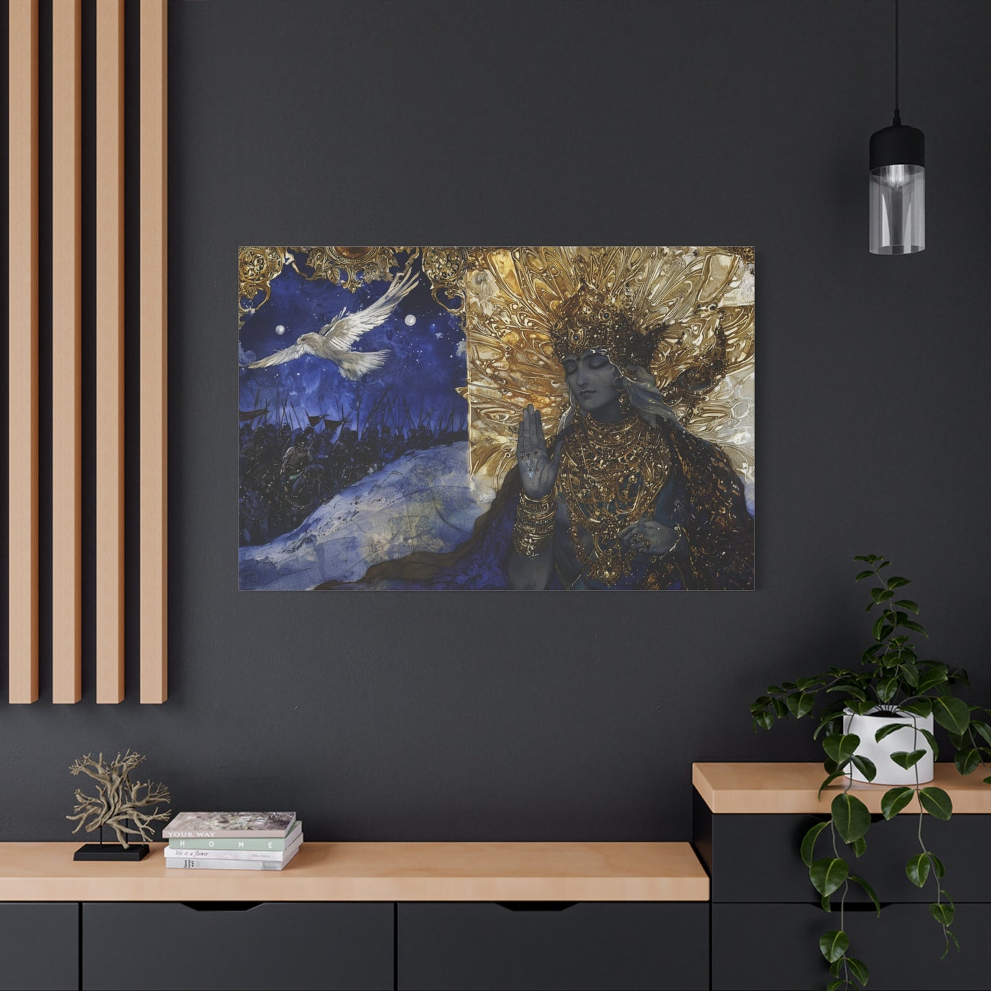 Silent Majesty Canvas Print