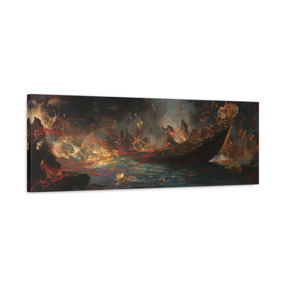 The Dreaming Voyage Canvas Print