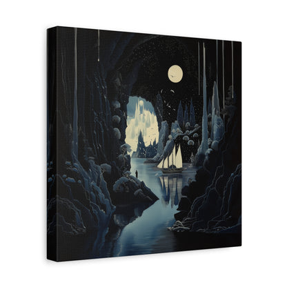 Night's Veil Canvas Print