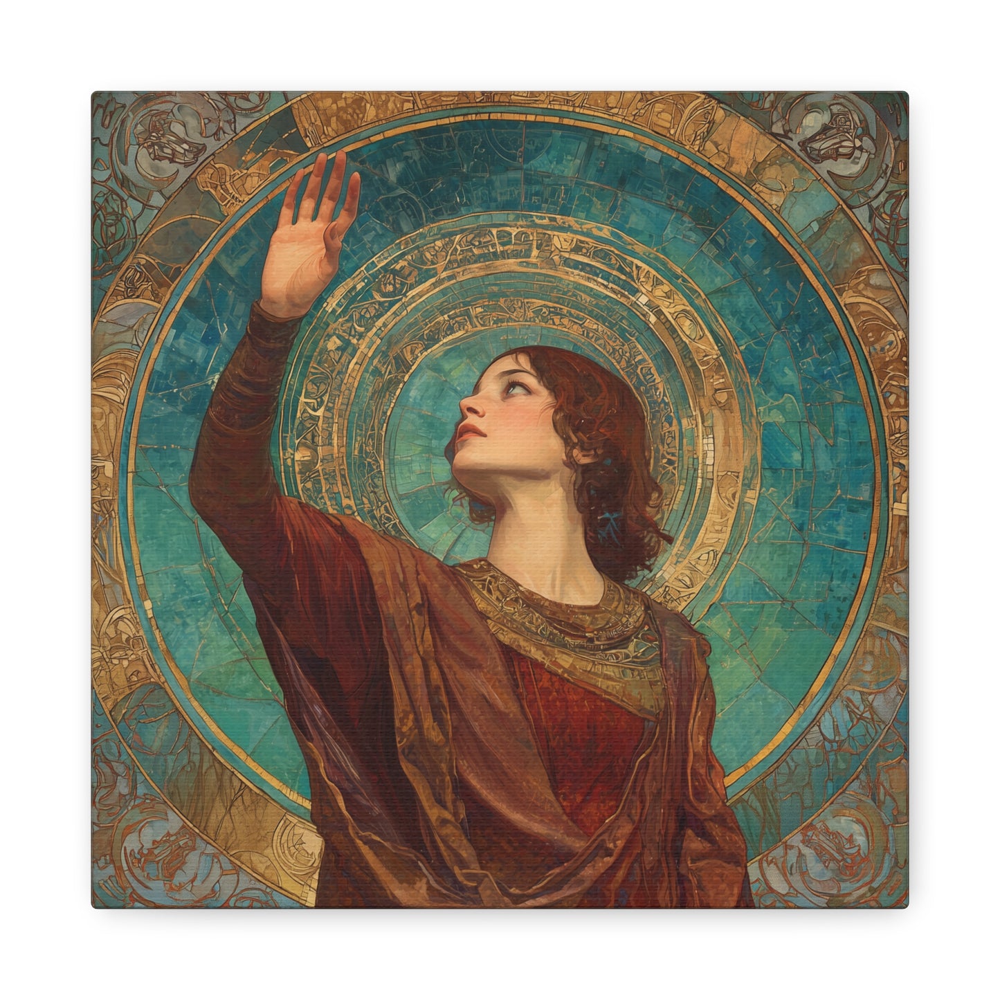 The Celestial Dance Canvas Print