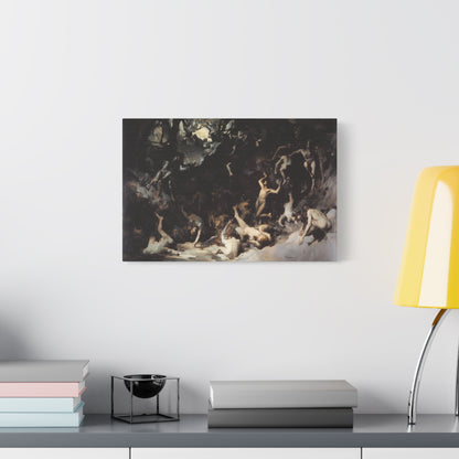 Shadows of Myth Canvas Print