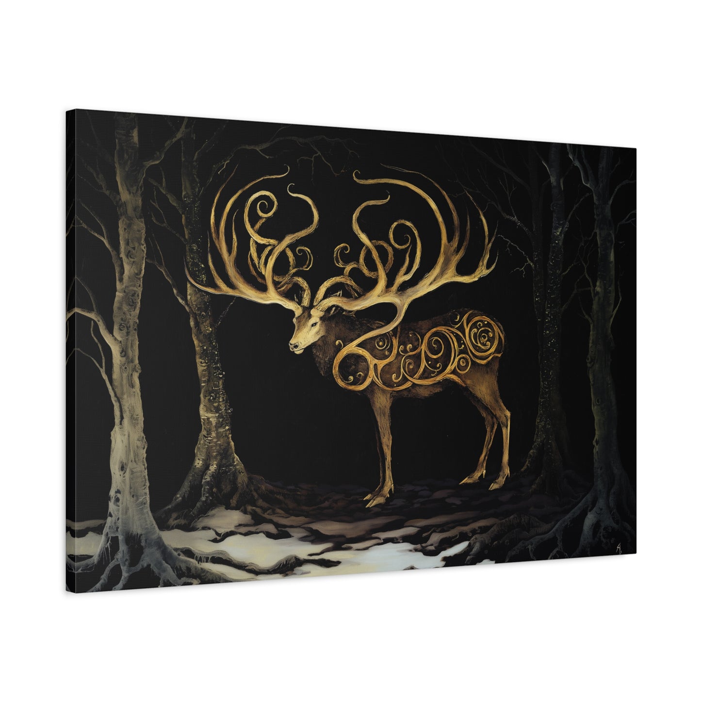 The Lurking Majesty Canvas Print