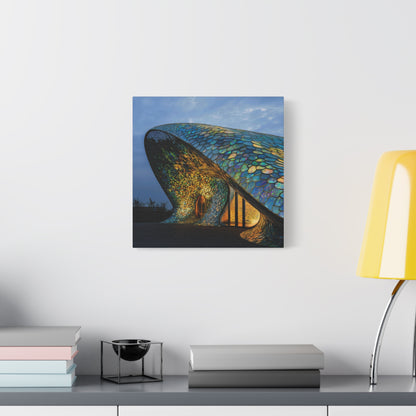 The Scaled Dome Canvas Print