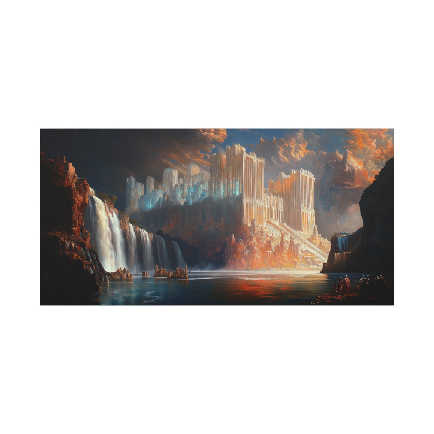 The Dreaming Citadel Canvas Print