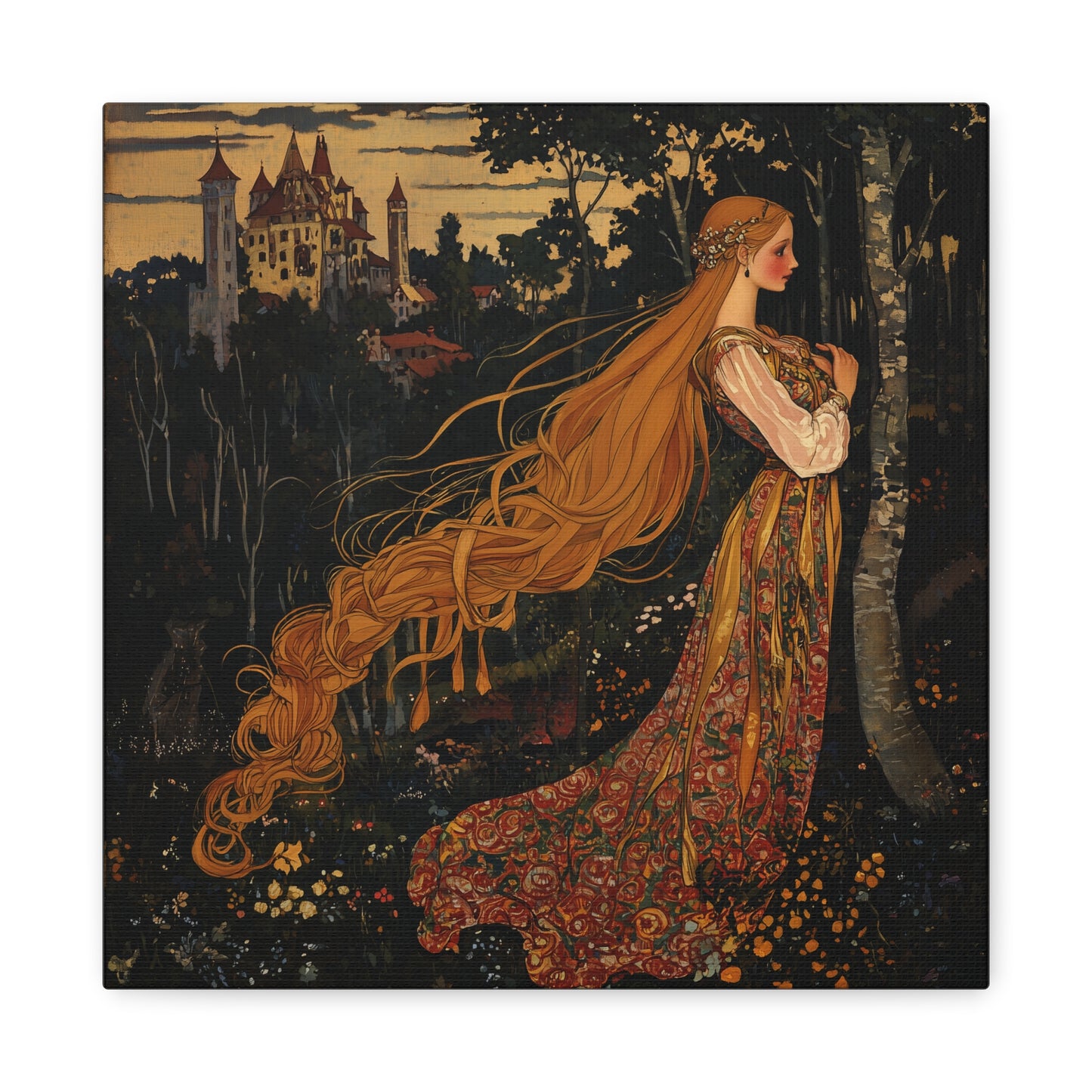 Maid of Eldalondë Canvas Print