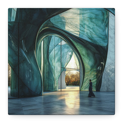 Through the Arch Canvas Print