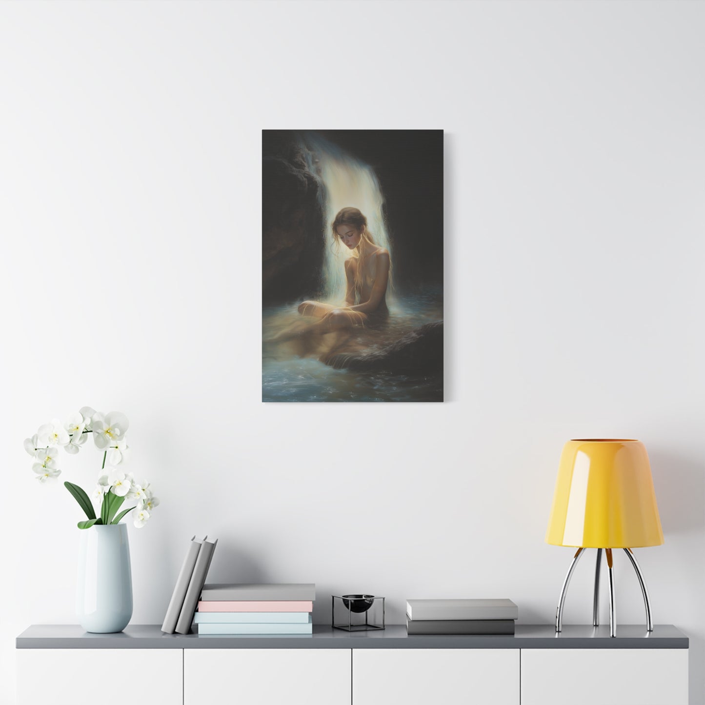 Eldritch Cascade Canvas Print