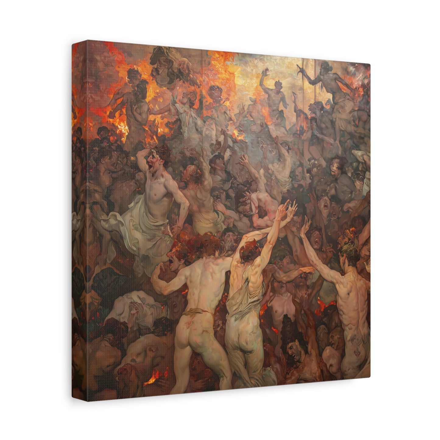 Dance of Chaos Canvas Print