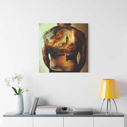 The Burning Realm Canvas Print