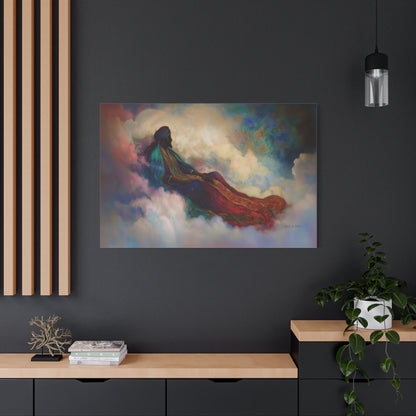 The Serene Wanderer Canvas Print