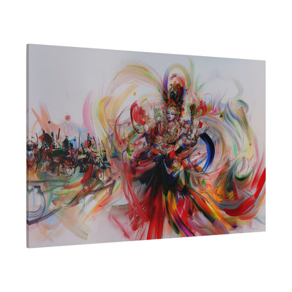 Kaleidoscope Heart Canvas Print