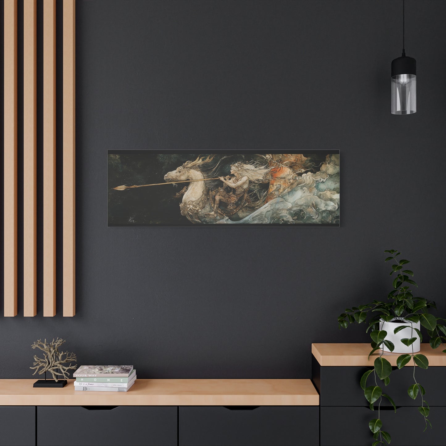 Celestial Steed Canvas Print