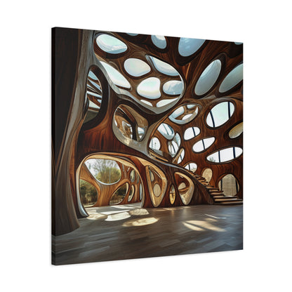 Whispering Labyrinth Canvas Print