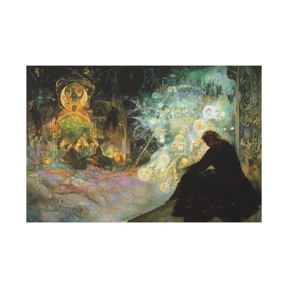 Enchanted Hall Canvas Print