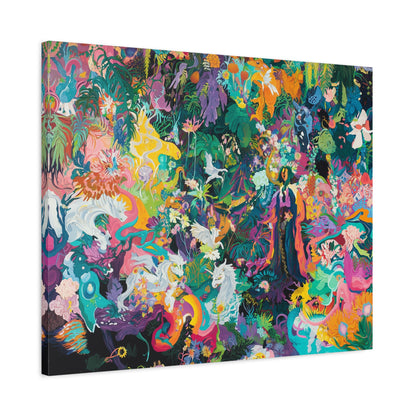 Balance of Blossom Canvas Print