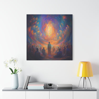 Silent Communion Canvas Print