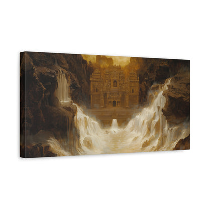 The Dreaming Cascade Canvas Print