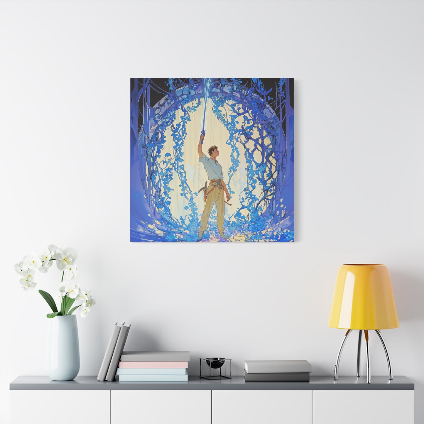 The Luminous Quest Canvas Print