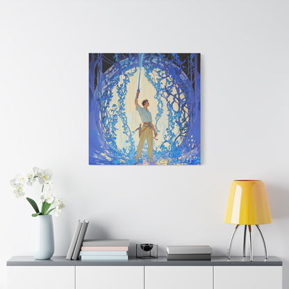 The Luminous Quest Canvas Print