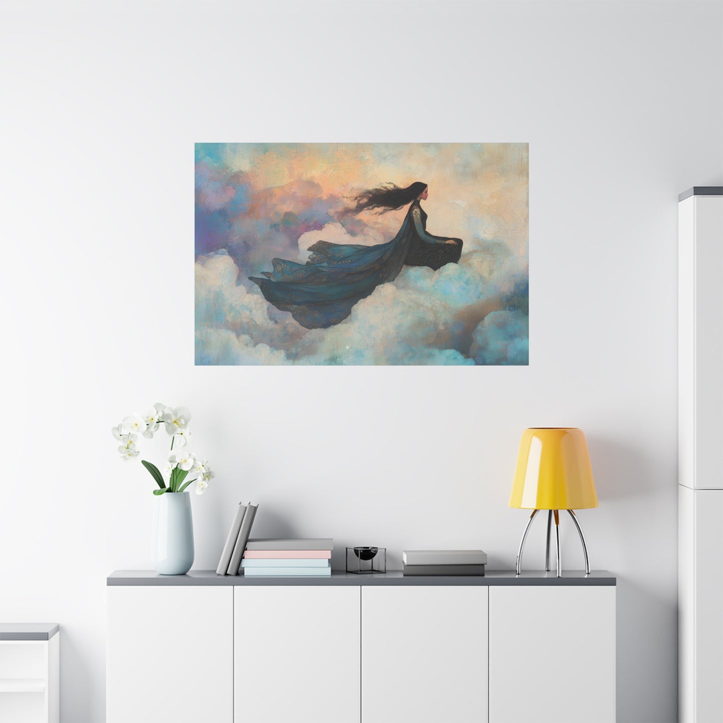 Dreamweaver's Ascent Canvas Print