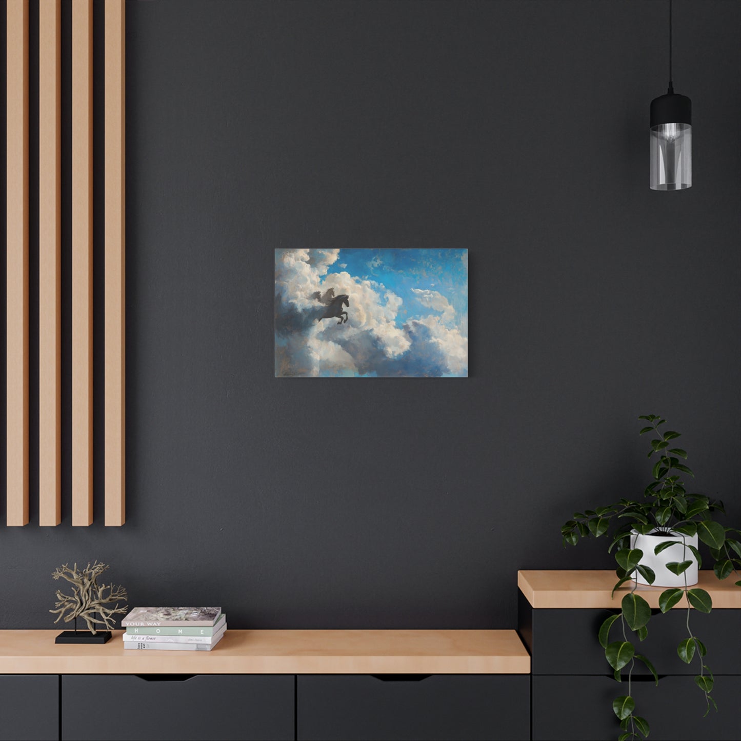 Riders of the Sky Canvas Print