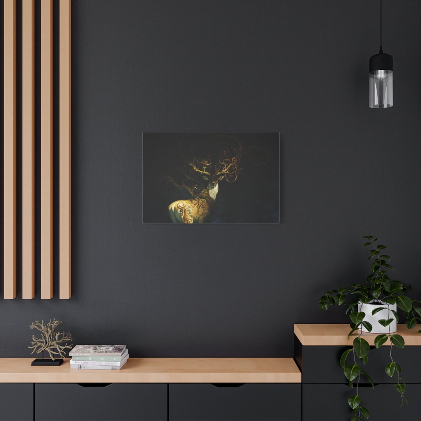 The Stag’s Dream Canvas Print