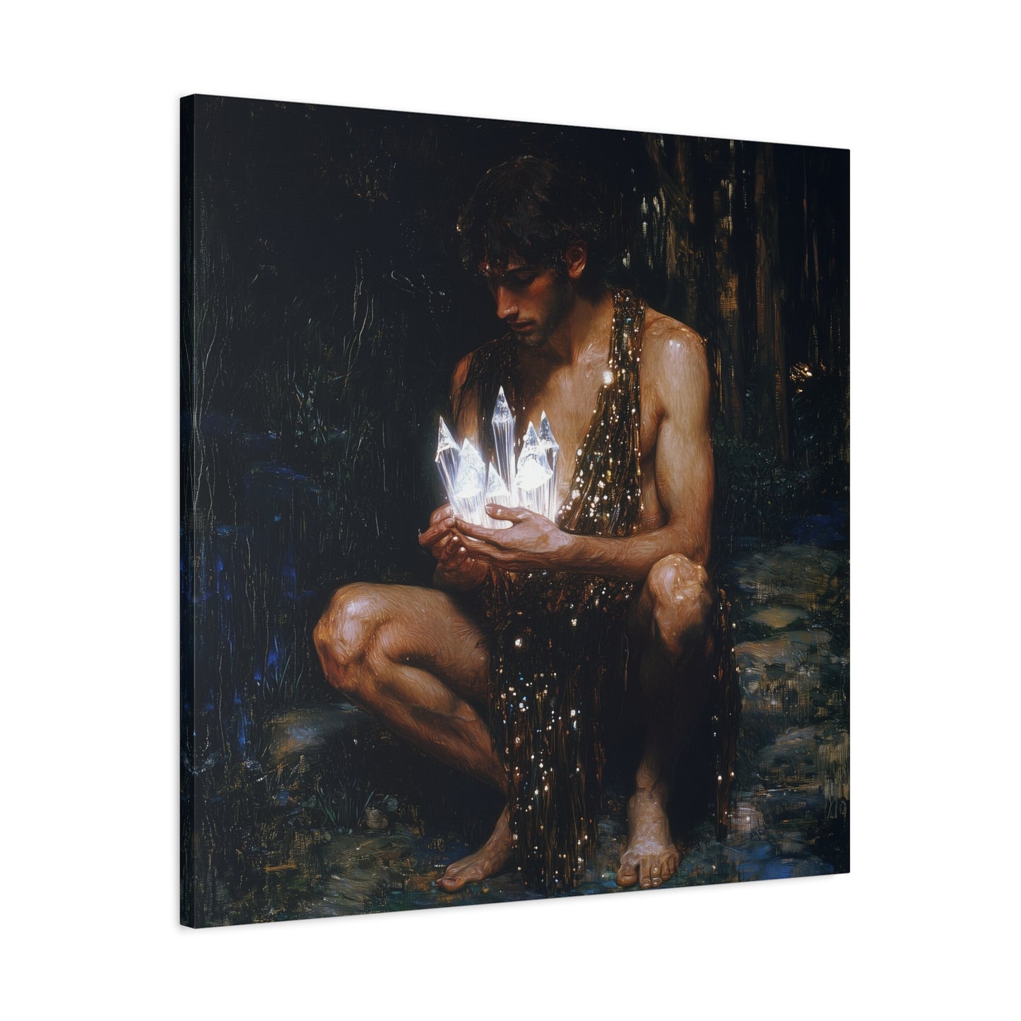 Silent Glow Canvas Print