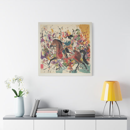 The Ancient Steed Canvas Print