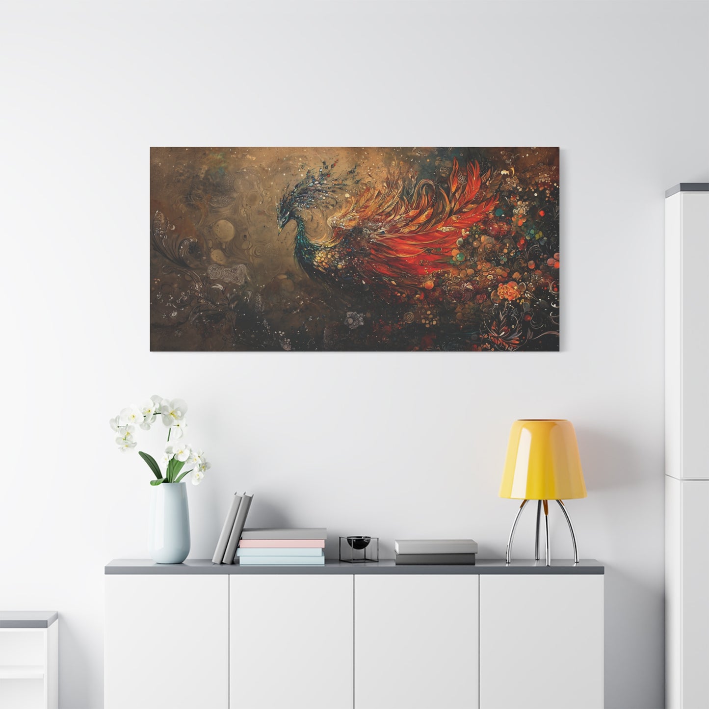 Rise from Ashes Canvas Print