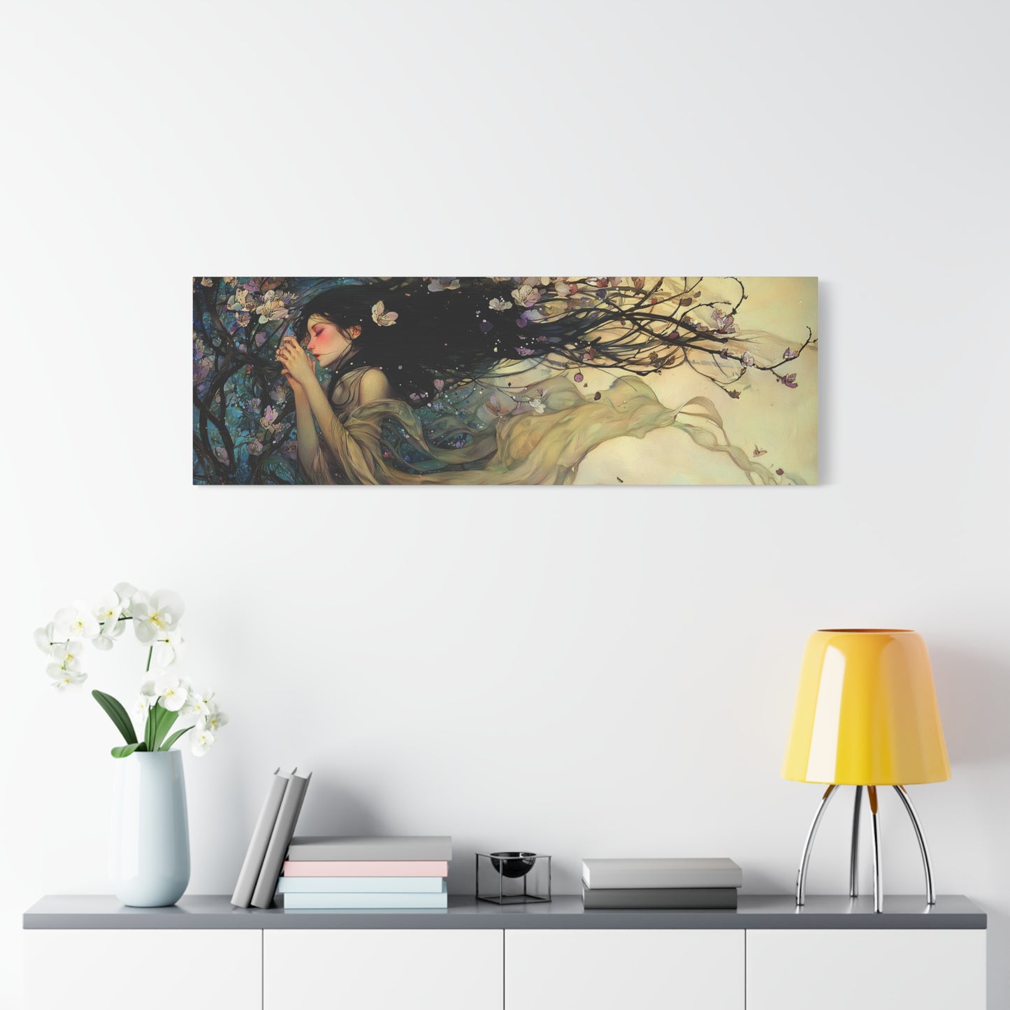 The Slumbering Bloom Canvas Print